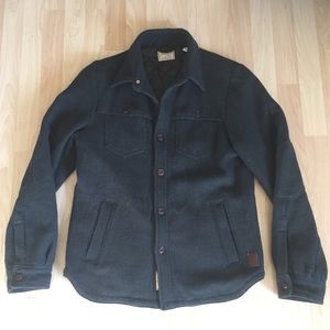 Scotch & Soda wool field jacket, cool details!